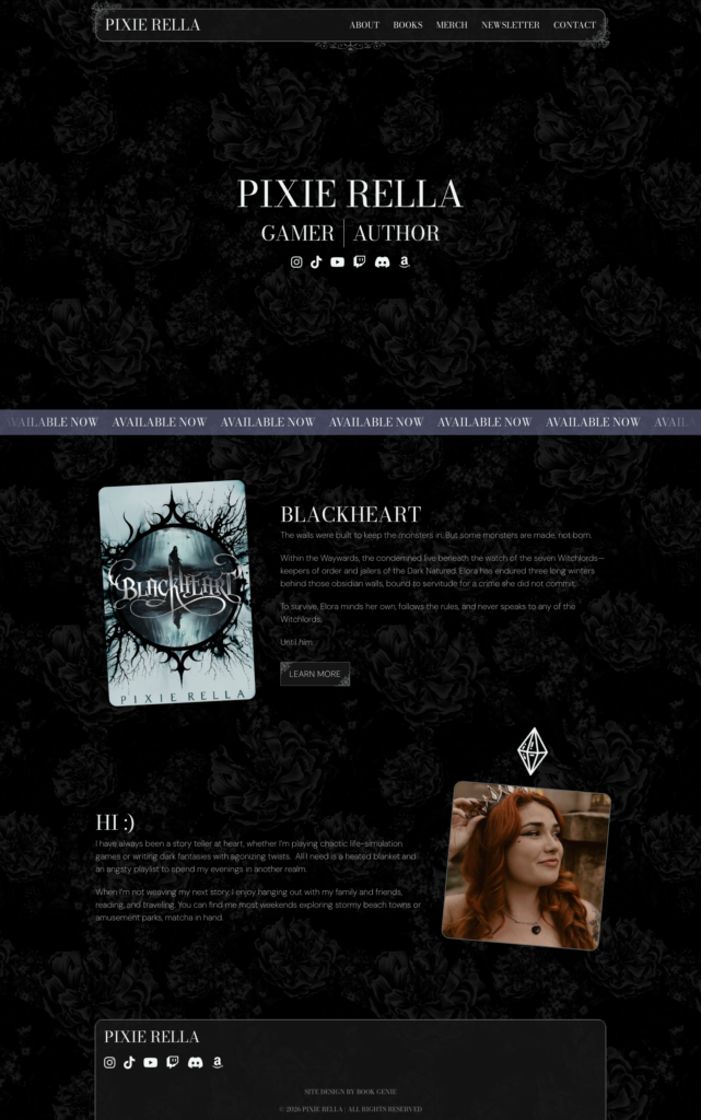 Pixie Website